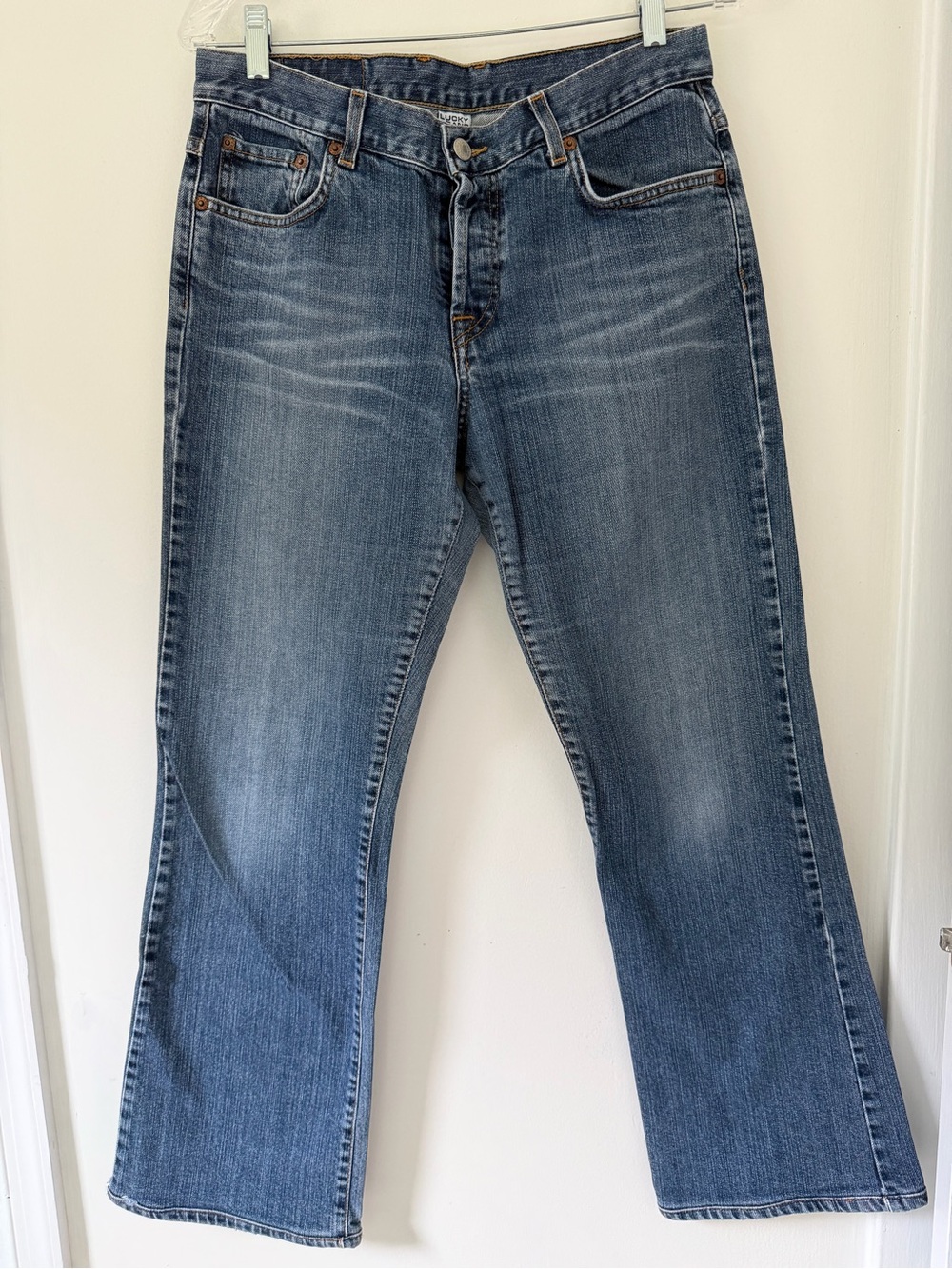 Lucky Brand Easy Rider Jeans Medium Blue Size 10